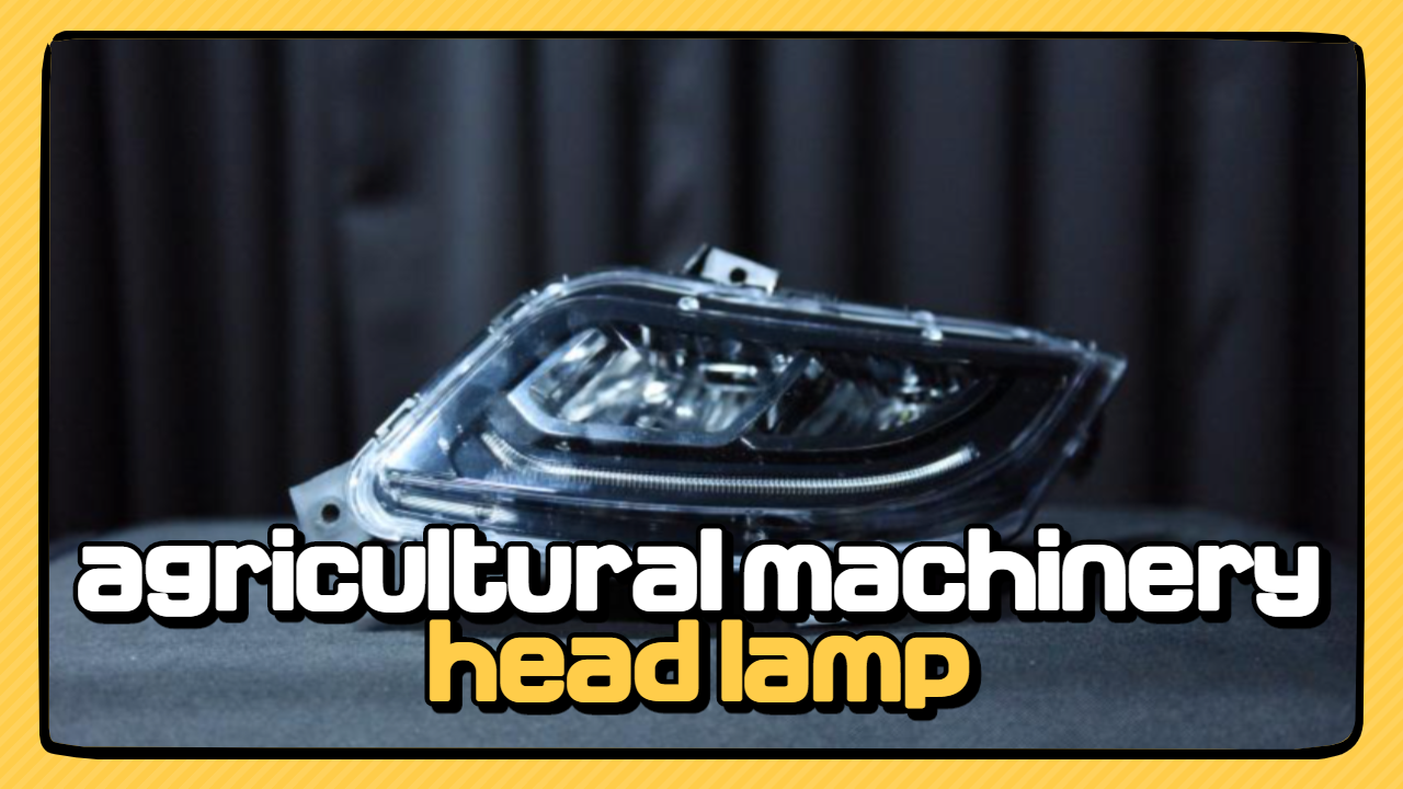 LED headlamp for tractors